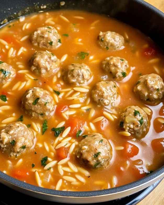 Creamy Chicken Meatball and Orzo Soup: Your New Favorite Comfort Meal