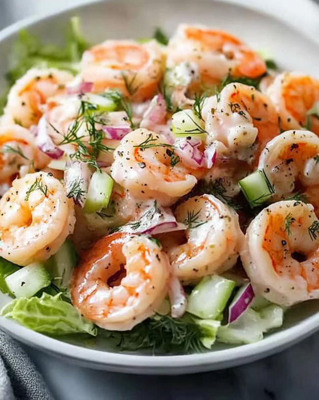 Creamy Shrimp Salad Recipe – Perfect for Light, Fresh Meals