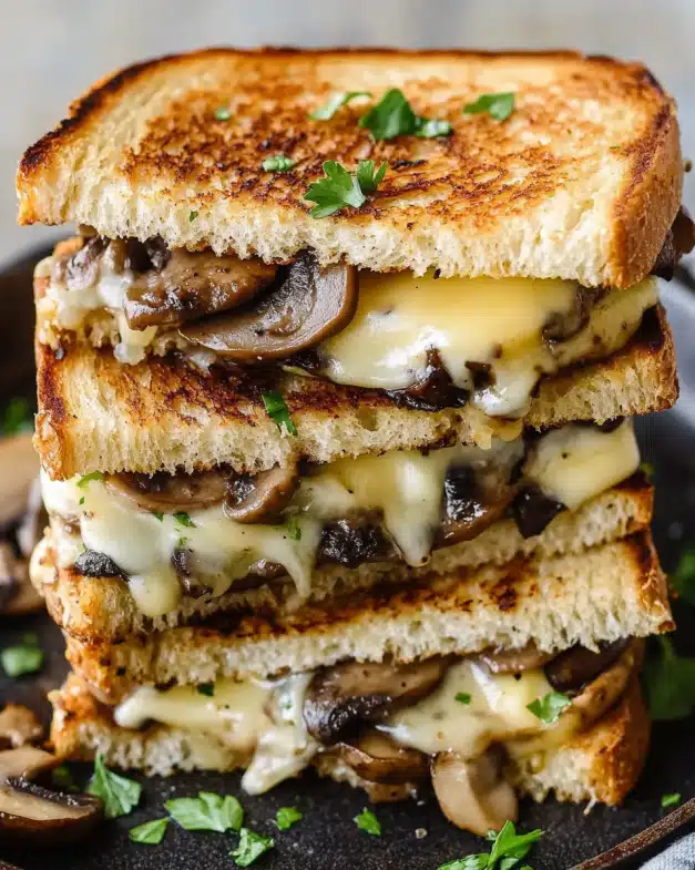 Mushroom and Cheese Grilled Sandwiches: The Ultimate Comfort Food Recipe