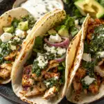 Creamy Chimichurri Chicken Tacos with Feta and Avocado: Your Next Favorite Dinner