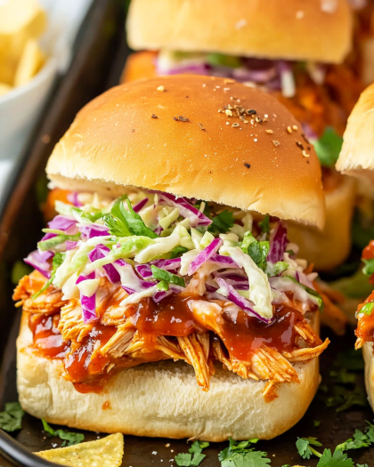 BBQ Chicken Sliders with Fresh Cilantro Slaw: Your Ultimate Recipe for Irresistible Flavor