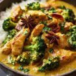 Creamy Coconut Chicken Curry with Broccoli – Easy Weeknight Dinner