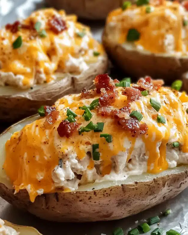 Cheesy Ranch Chicken Stuffed Potatoes: The Ultimate Comfort Food Recipe
