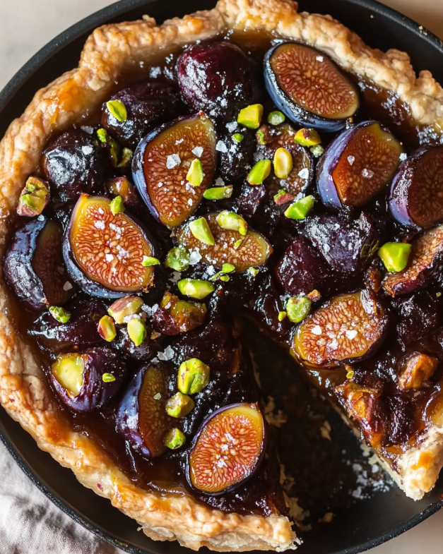 Caramelized Fig and Pistachio Puff Pastry Tart: A Perfect Seasonal Dessert to Impress