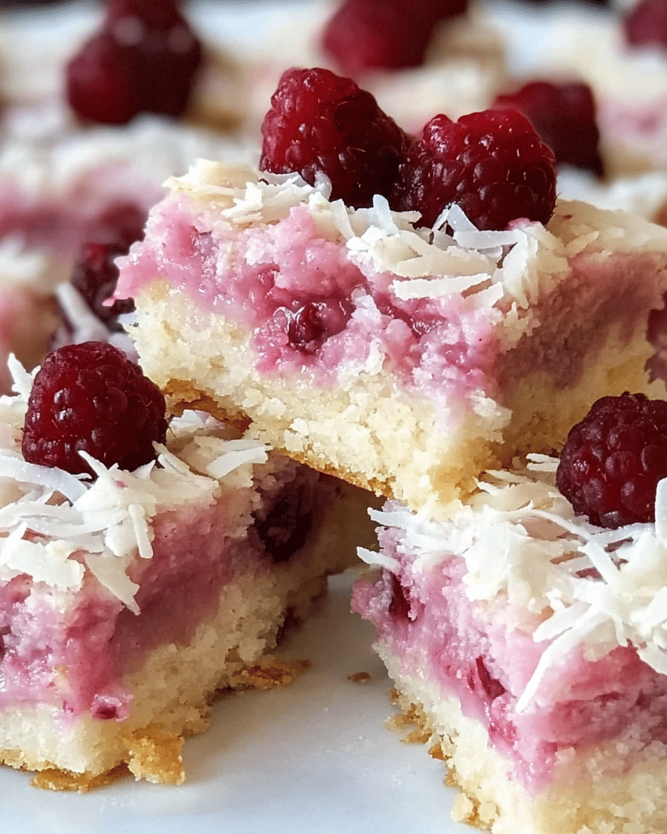 Raspberry Coconut Bars with Almond Crust: A Guilt-Free Dessert You’ll Crave