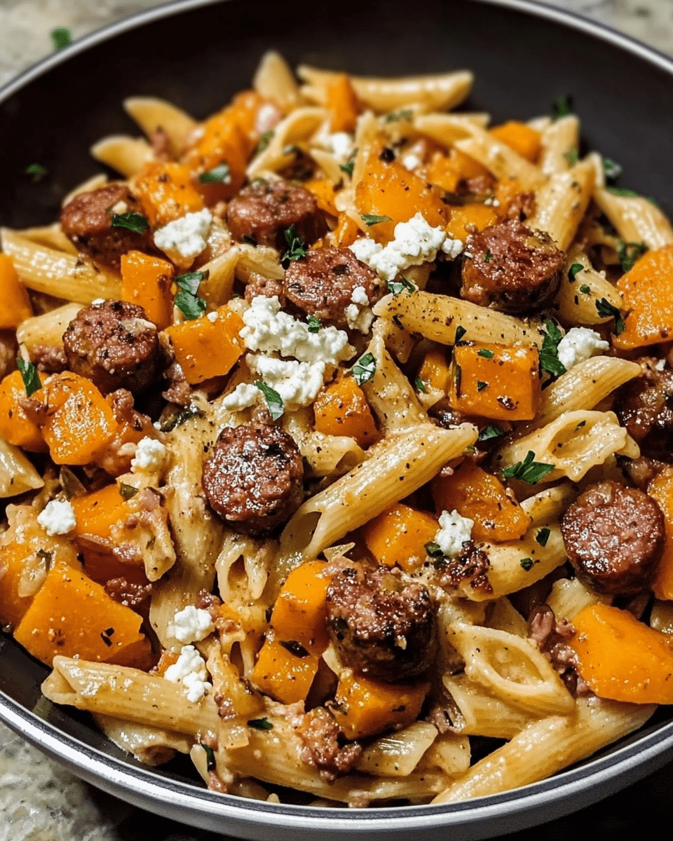Creamy Butternut Squash and Sausage Pasta: Your Ultimate Comfort Food Recipe for Cozy Nights