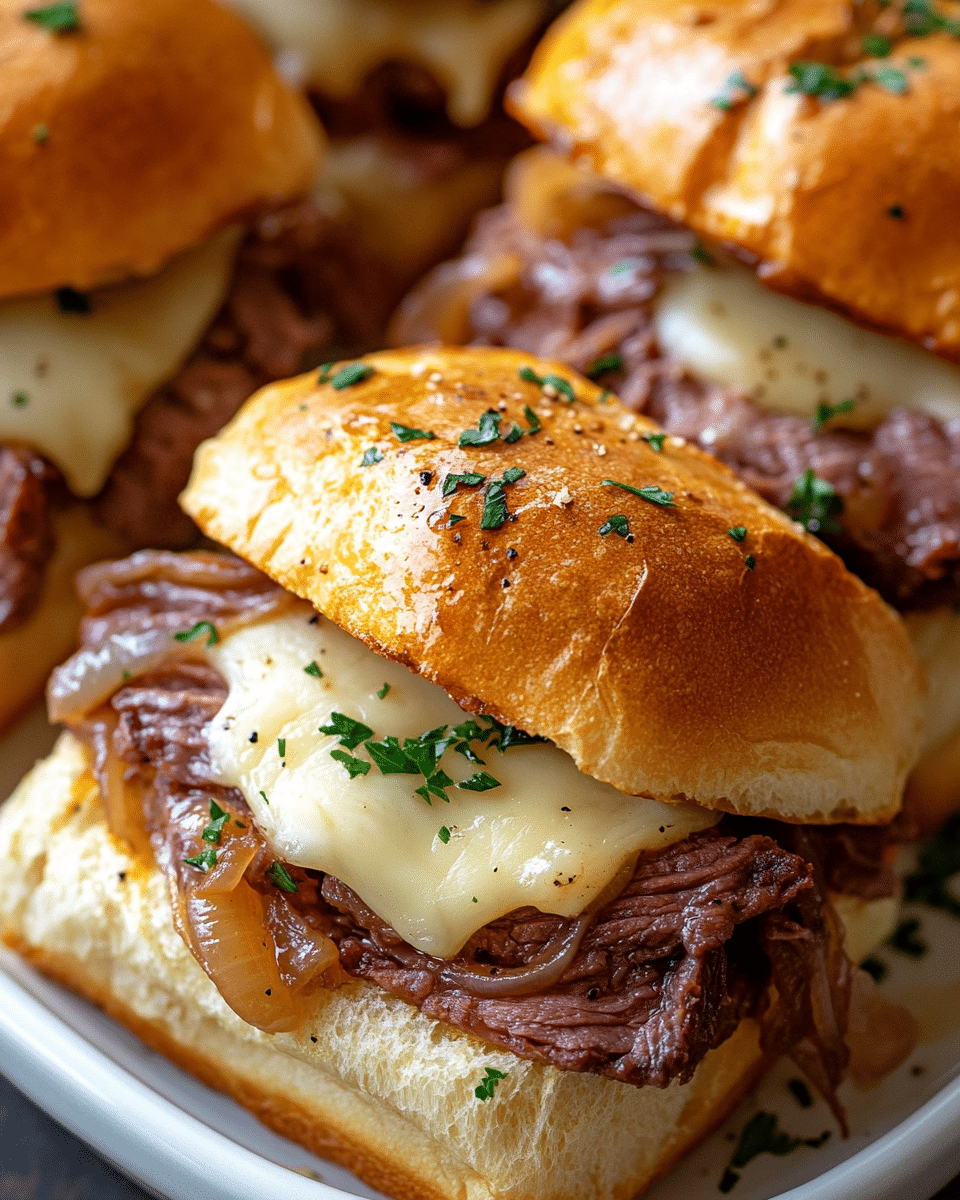 Irresistible Roast Beef Sliders with Jus: The Ultimate Party Pleaser