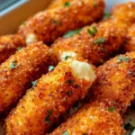 Spicy Mozzarella Sticks in the Air Fryer: A Crispy, Gooey Snack Made Easy