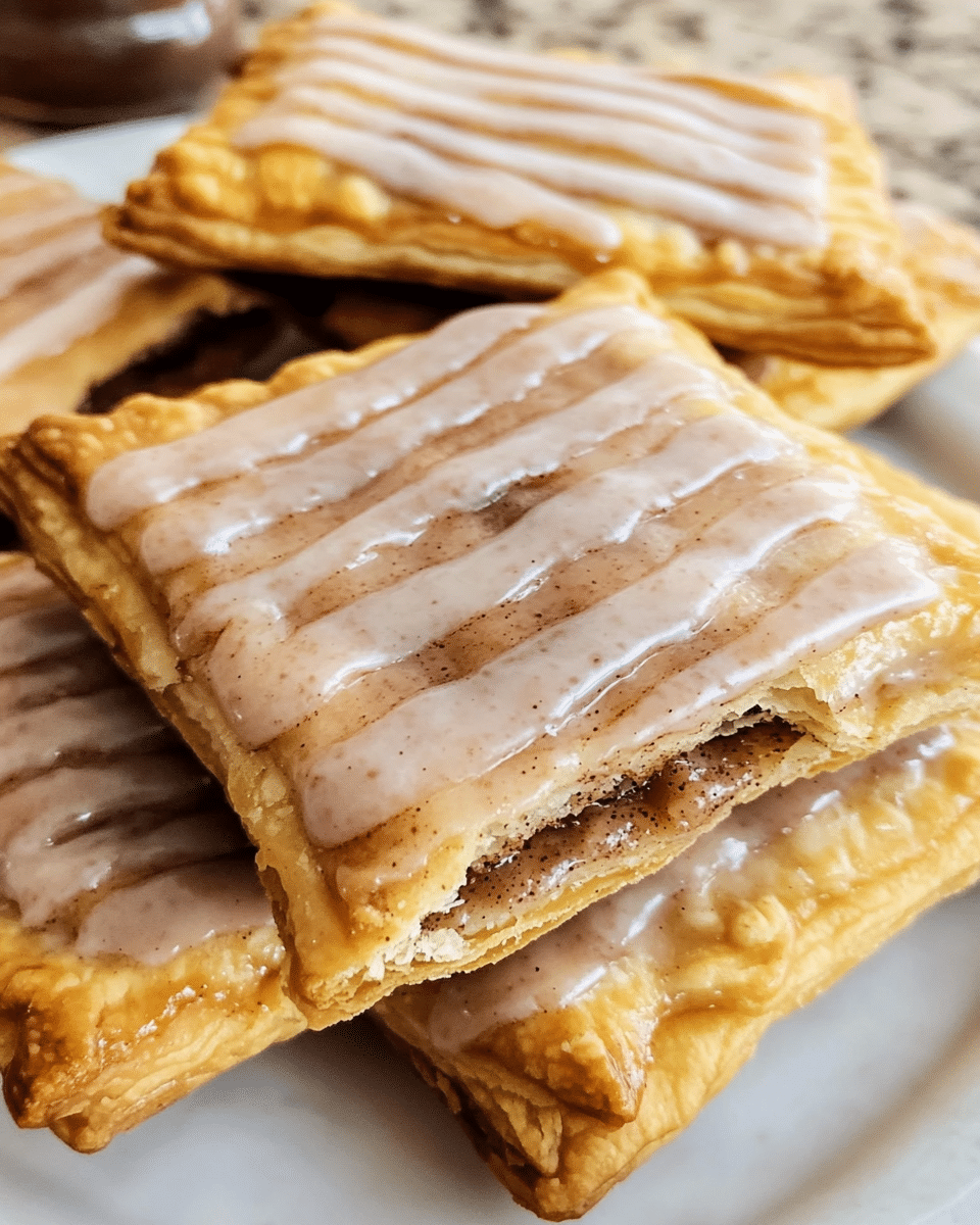 Brown Sugar Cinnamon Pop Tarts with Sweet Glaze: A Homemade Comfort Classic