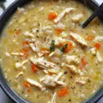 30-Minute Anti-Inflammatory Cauliflower Chicken Soup Recipe