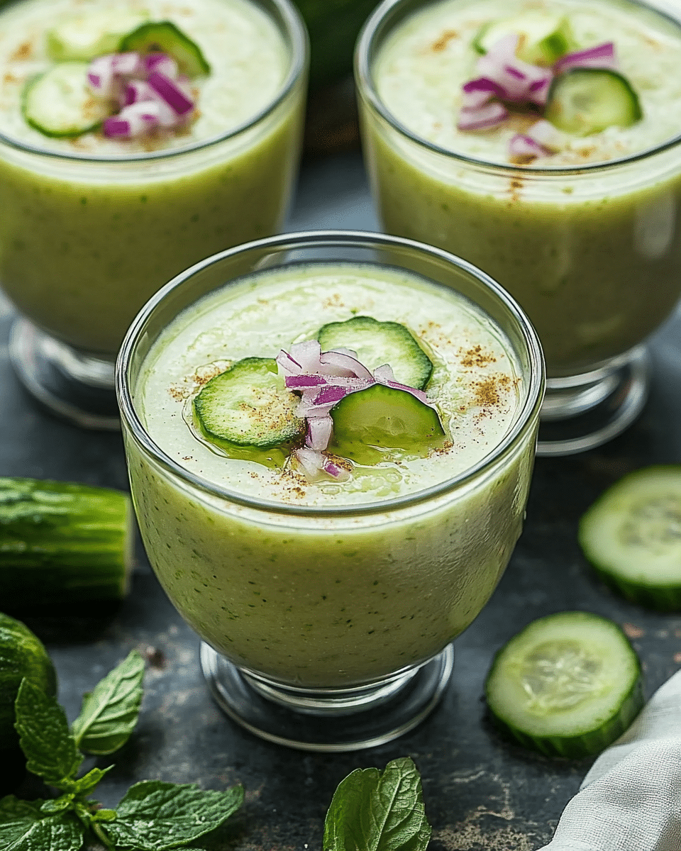 Refreshing Chilled Cucumber Soup Recipe – The Perfect Summer Cooler