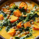 Cozy Sweet Potato & Lentil Stew with Kale & Coconut Milk: Your Ultimate Comfort Food Recipe