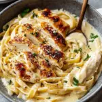 Creamy Chicken Fettuccine Alfredo Recipe – A Deliciously Easy Comfort Meal