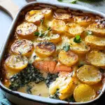 Creamy Salmon and Potato Bake Recipe – A Delicious Comfort Food Classic