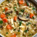 Creamy Chicken and Rice Soup: The Comforting Bowl You’ll Crave All Year
