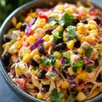 Fresh and Flavorful Taco Slaw with Charred Corn