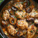 Slow Cooker Chicken Marsala — A Deliciously Easy Comfort Meal