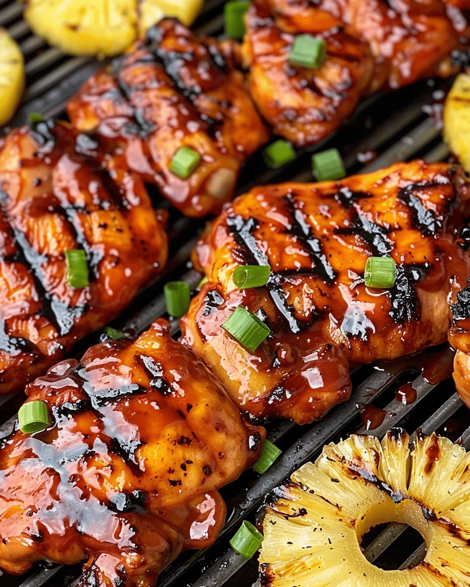 Ginger-Pineapple Grilled Chicken: A Sweet, Smoky, and Tropical Backyard Classic