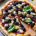 Savory Blackberry and Goat Cheese Pizza Recipe