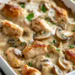 Chicken and Mushroom Casserole – A Comforting Dinner Recipe