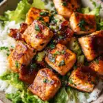 Sweet and Spicy Honey Mustard Salmon Bowls (Irresistible Flavor in Every Bite!)