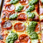 Roasted Jalapeno Pesto Pepperoni Pizza — A Bold Twist on Classic Pizza Night