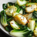 Quick and Easy Stir-Fried Bok Choy with Garlic and Ginger