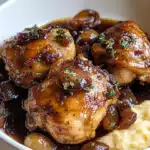 Balsamic Fig Chicken Thighs with Caramelized Onions: Your New Go-To Comfort Meal