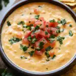Creamy Cheddar Queso Dip with Green Chiles — The Ultimate Party Dip Recipe