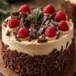 Decadent Chocolate Cake with Buttercream Frosting