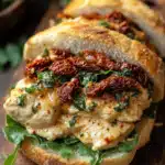 Creamy Marry Me Chicken Sandwich with Sun-Dried Tomatoes: A Flavorful Lunch to Swoon Over