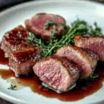 Crispy Duck Breast with Blood Orange Thyme Glaze — A Perfect Gourmet Delight You Can Master at Home