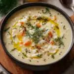 Creamy Lemon Dill Rice Soup Recipe — Easy, Nourishing & Full of Zesty Flavor