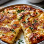 Golden Cheese and Herb Potato Frika — Crispy, Cheesy, and Bursting with Fresh Flavor