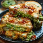 Guacamole Bacon Grilled Cheese: The Ultimate Comfort Sandwich with a Crunchy Twist