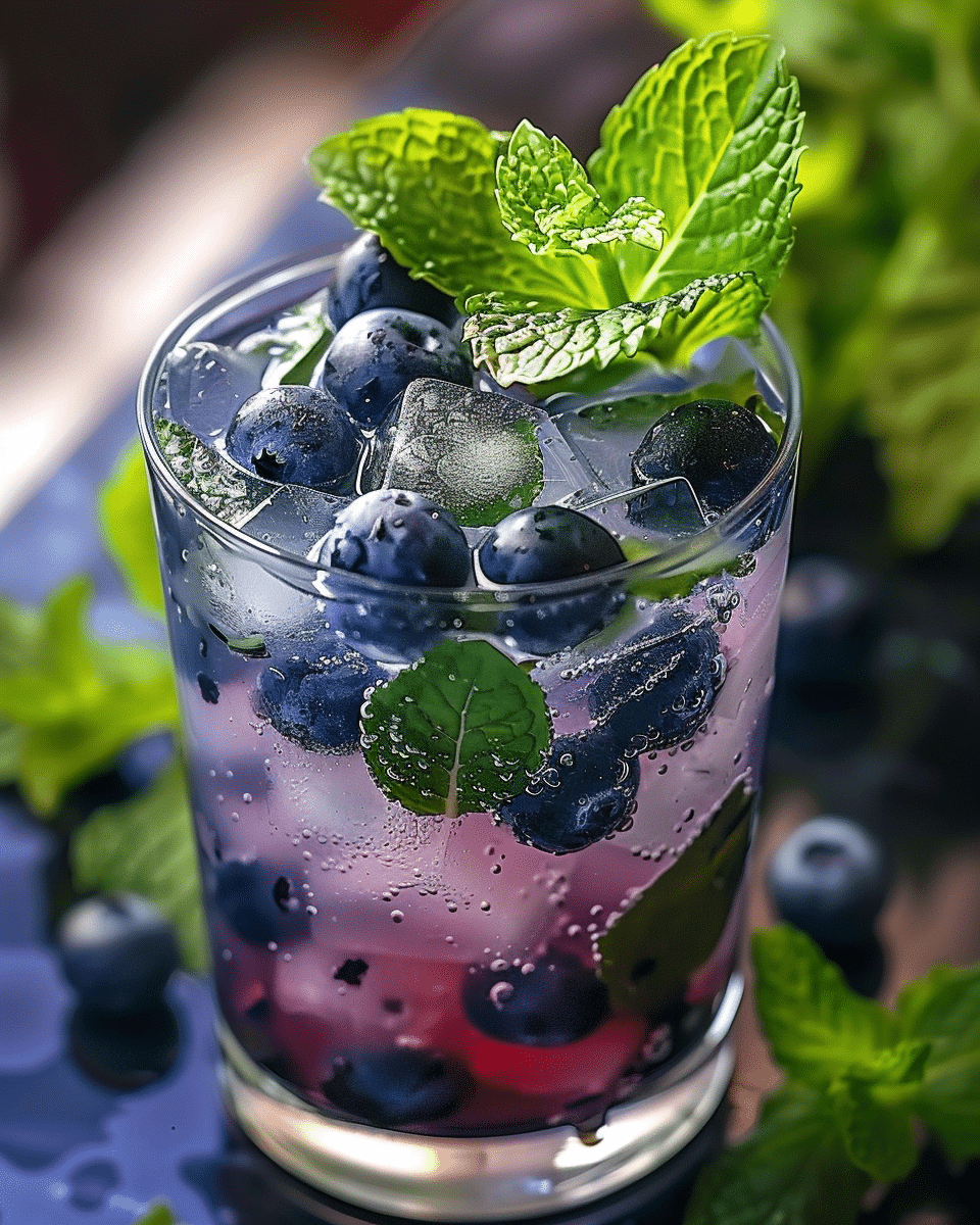 Refreshing Blueberry Mint Mojito Cocktail Recipe — A Perfect Summer Drink