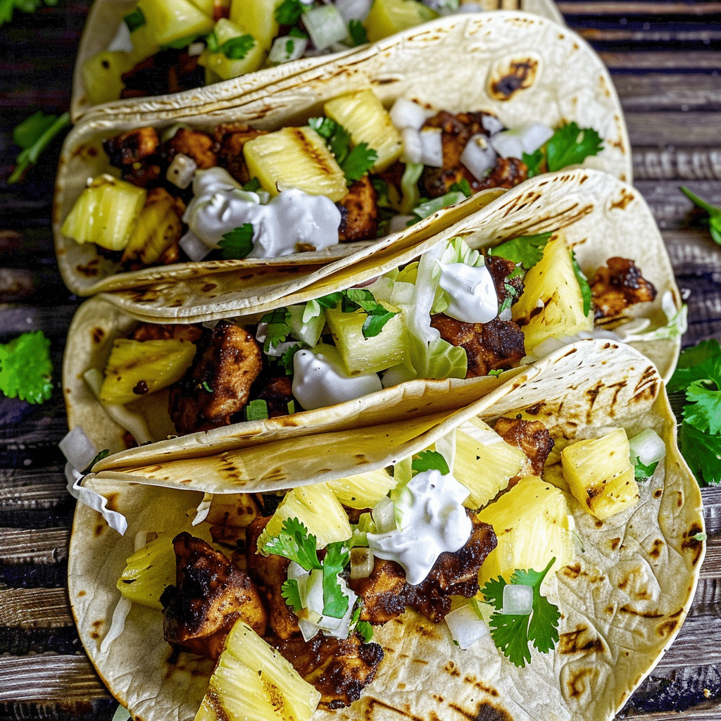 Chipotle Grilled Chicken Pineapple Tacos: Your Ultimate Flavor Adventure
