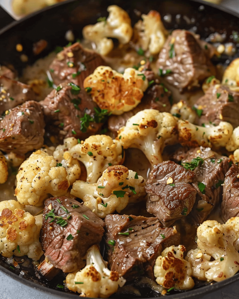 Savory Steak and Cauliflower in Cream Sauce: Your Ultimate Comfort Food Makeover