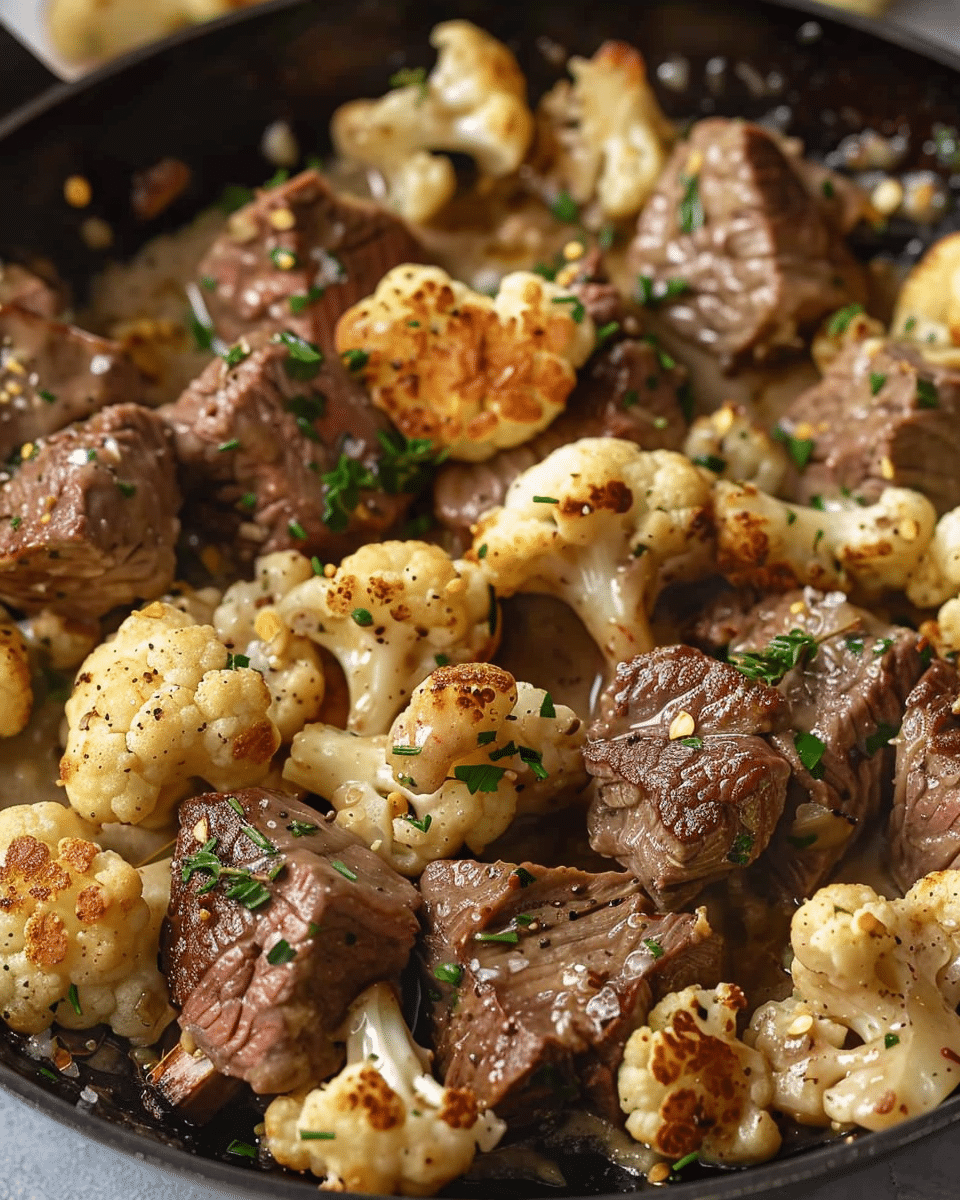 Savory Steak and Cauliflower in Cream Sauce: Your Ultimate Comfort Food Makeover