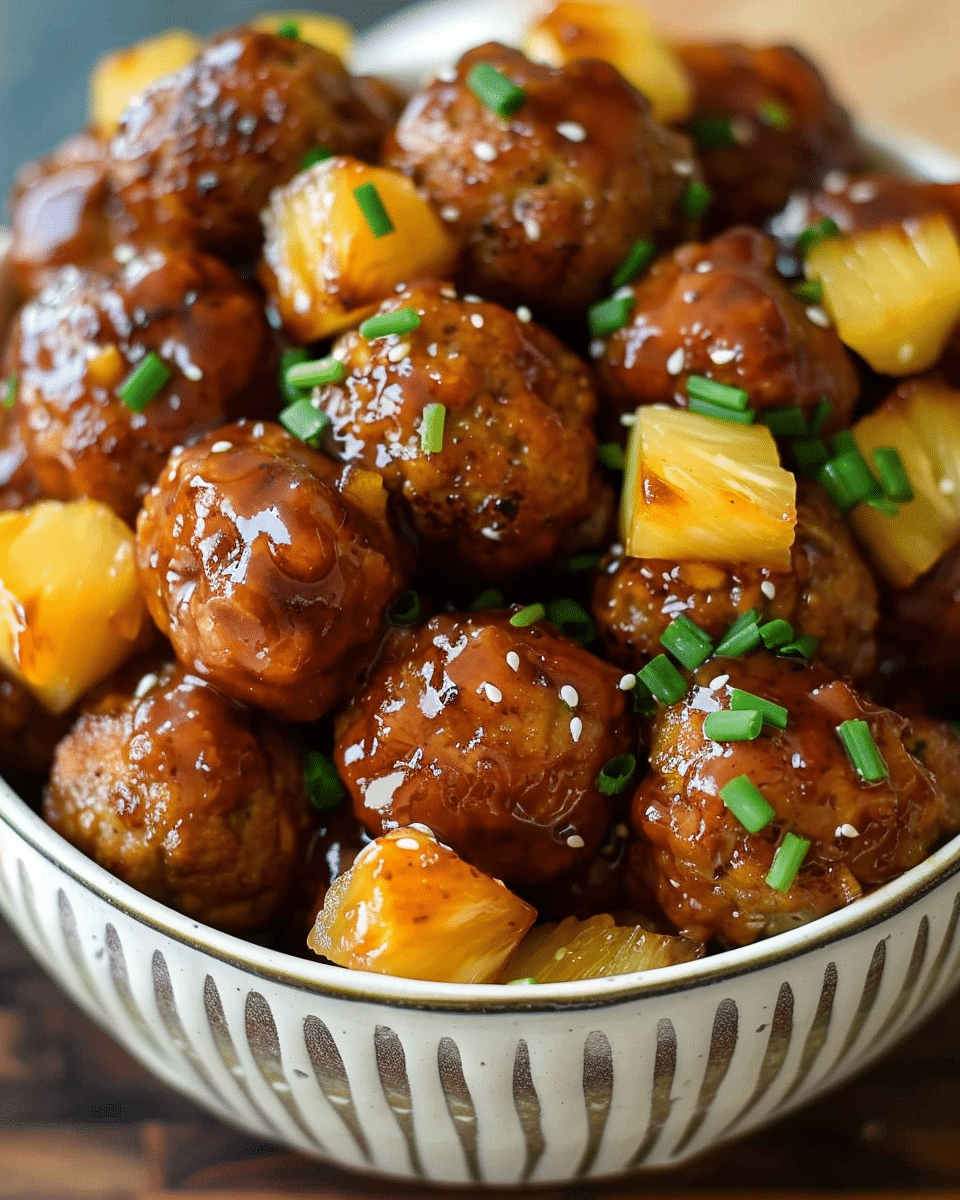 Crock Pot Hawaiian Meatballs – Your Go-To Easy and Flavorful Slow Cooker Recipe