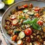 Farro with Pesto Vegetables: A Nutritious, Flavor-Packed Meal You’ll Love