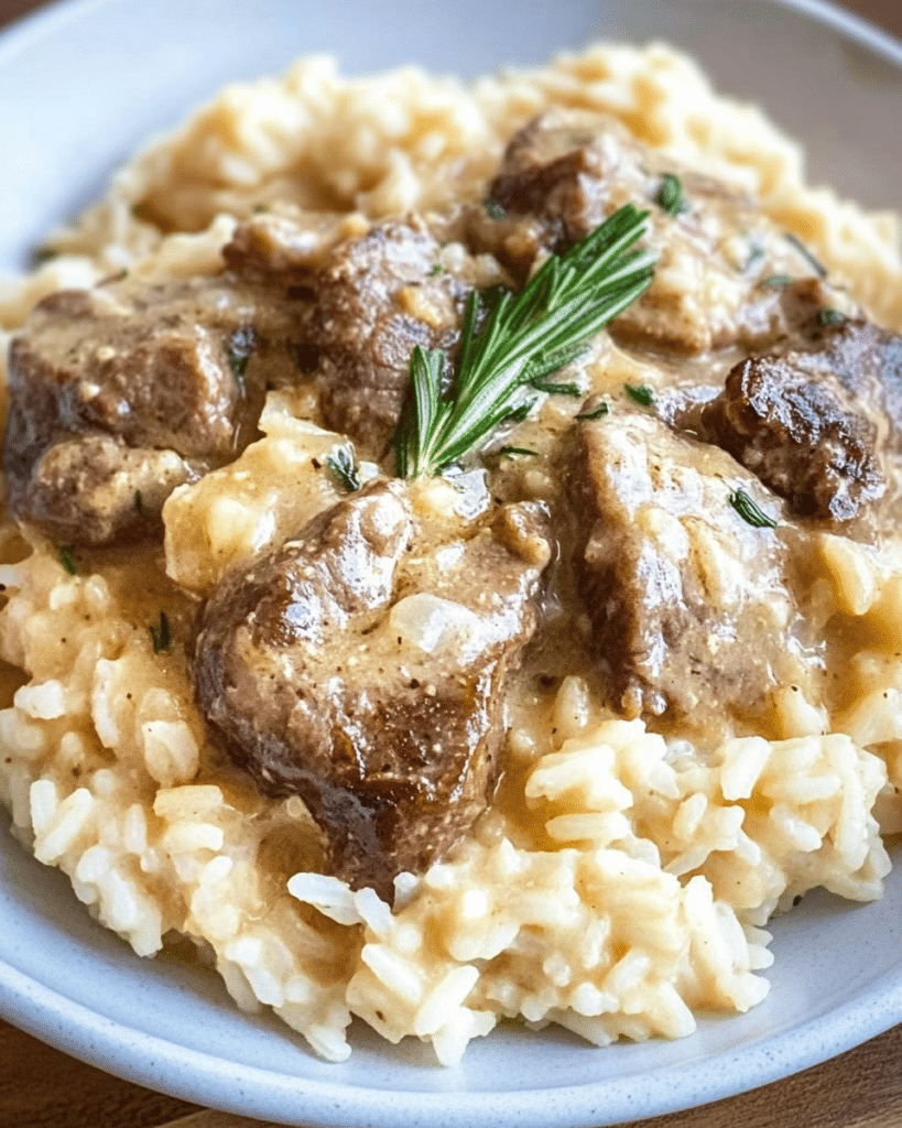 Rosemary Beef with Creamy Rice: Your Ultimate Comfort Food Recipe