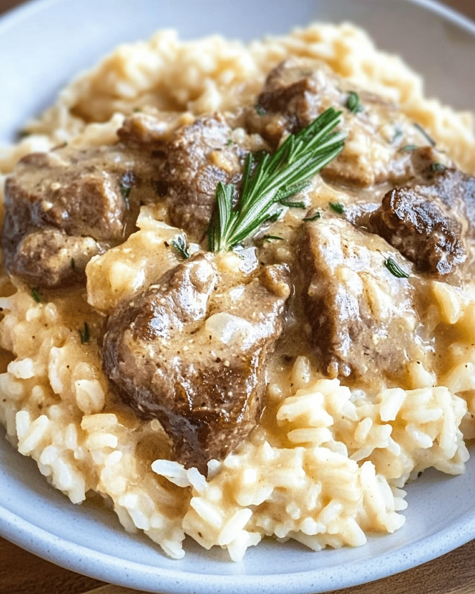 Rosemary Beef with Creamy Rice: Your Ultimate Comfort Food Recipe
