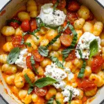 Gnocchi with Burst Cherry Tomatoes and Creamy Burrata – A Comforting Pasta You’ll Crave