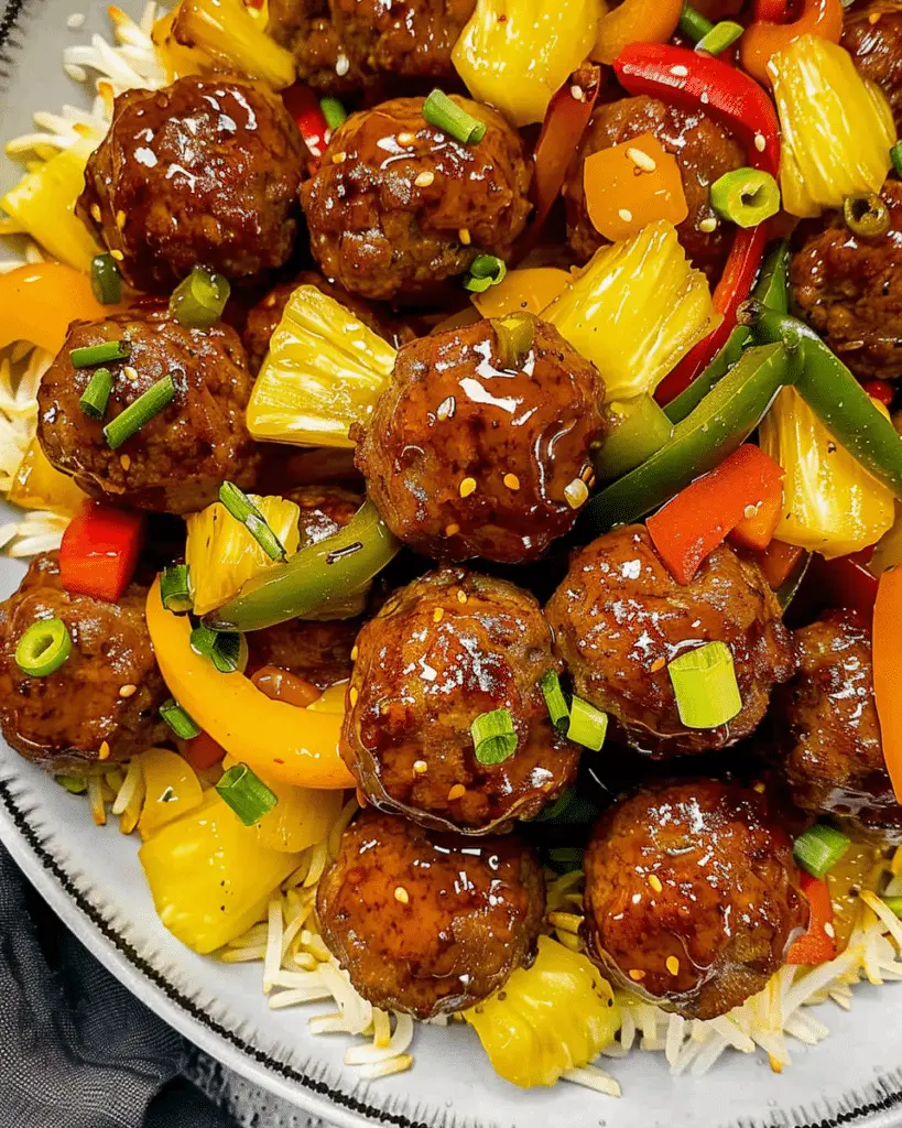 Sweet and Sour Meatballs – A Perfect Blend of Tangy and Savory Flavors