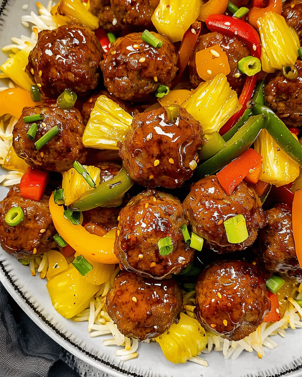 Sweet and Sour Meatballs – A Perfect Blend of Tangy and Savory Flavors