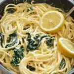Creamy Lemon Ricotta Pasta with Fresh Spinach — A Fresh and Comforting Delight