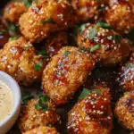 Crispy Baked Cauliflower Wings with Teriyaki Sauce