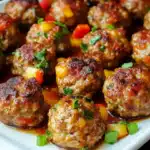 Tropical Jerk Meatballs with Sweet and Spicy Kick — A Flavor Explosion for Your Taste Buds