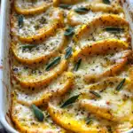 Creamy Delicata Squash Gratin — A Comforting, Flavor-Packed Side Dish to Warm Your Soul